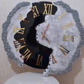 ساعت دیواری دکوراتیو و رزینی(پس کرایه)